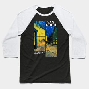 Cafe terrace at night Baseball T-Shirt